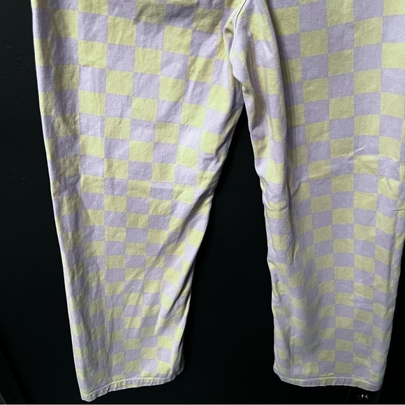 The Ragged Priest UO Exclusive
Checkered Jean Size: 28 color: yellow/ purple - Picture 13 of 17